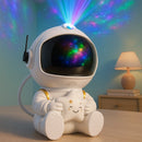 Projetor Estelar Astronauta com Luz LED – Luminária Galáxia para Teto