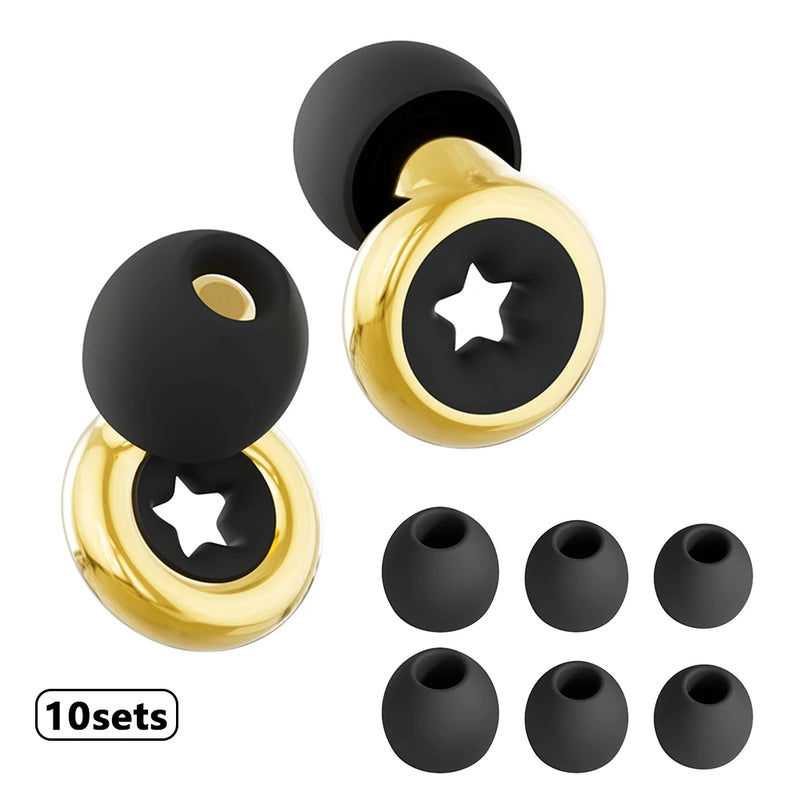 Protetores Auriculares com Redução de Ruído e Sensibilidade Sonora - Supressão de ruído ajustável