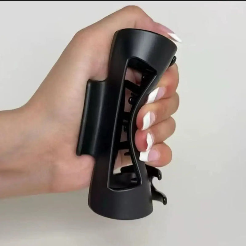 Presilhas Femininas em Silicone – Clipes Antiderrapantes com Design Geométrico e Alta Fixação