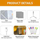 Quadro Acrílico Mágico com Luz LED – Brinquedo Educativo de Desenho e Mensagens