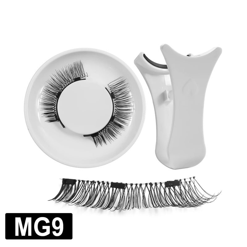 Cílios Magnéticos com Aplicador – Reutilizáveis, Naturais e Sem Cola