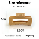 Presilhas Femininas em Silicone – Clipes Antiderrapantes com Design Geométrico e Alta Fixação