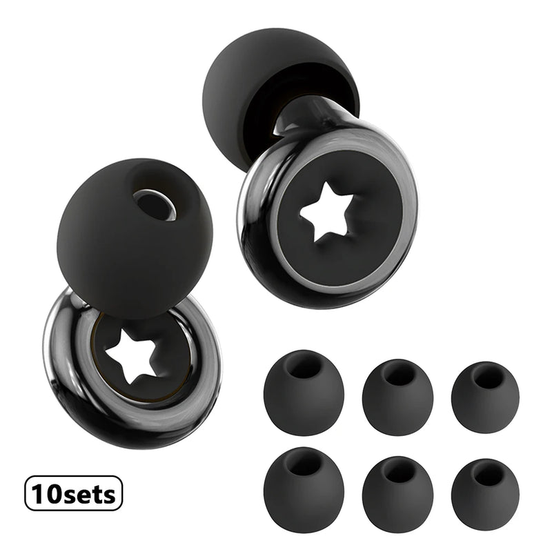 Protetores Auriculares com Redução de Ruído e Sensibilidade Sonora - Supressão de ruído ajustável