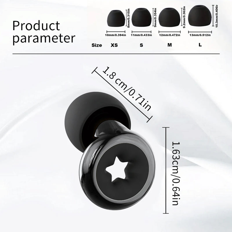 Protetores Auriculares com Redução de Ruído e Sensibilidade Sonora - Supressão de ruído ajustável