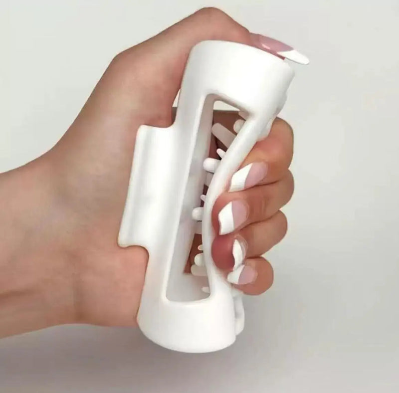 Presilhas Femininas em Silicone – Clipes Antiderrapantes com Design Geométrico e Alta Fixação